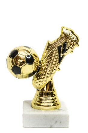 Figúrka Futbal - zlatá kopačka